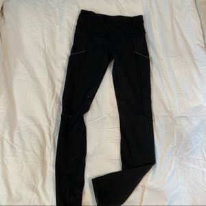 LULULEMON FLEECE TIGHTS